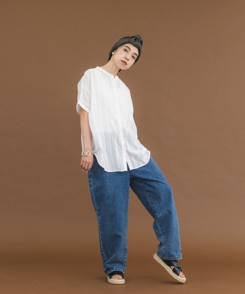manana suerte（マニャーナスエルテ）の「ルーズデニムパンツ