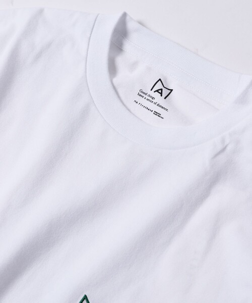 Firsthand（ファーストハンド）の「Firsthand/ファーストハンド MA by Satoshi Mizutani　8Oz Signature l/s TEE / 刺繍ロゴロングスリーブTシャツ（Tシャツ/カットソー・メンズ・ホワイト/ブラック/グリーン/ブラウン系その他/グレー・ﾌﾘ-）」の7枚目の写真