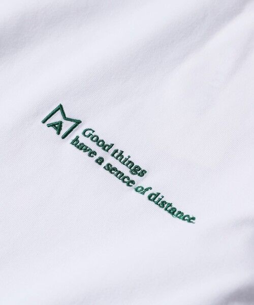 Firsthand（ファーストハンド）の「Firsthand/ファーストハンド MA by Satoshi Mizutani　8Oz Signature l/s TEE / 刺繍ロゴロングスリーブTシャツ（Tシャツ/カットソー・メンズ・ホワイト/ブラック/グリーン/ブラウン系その他/グレー・ﾌﾘ-）」の11枚目の写真