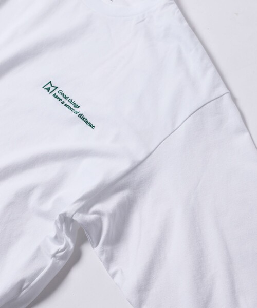 Firsthand（ファーストハンド）の「Firsthand/ファーストハンド MA by Satoshi Mizutani　8Oz Signature l/s TEE / 刺繍ロゴロングスリーブTシャツ（Tシャツ/カットソー・メンズ・ホワイト/ブラック/グリーン/ブラウン系その他/グレー・ﾌﾘ-）」の15枚目の写真