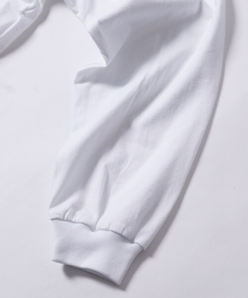 Firsthand（ファーストハンド）の「Firsthand/ファーストハンド MA by Satoshi Mizutani　8Oz Signature l/s TEE / 刺繍ロゴロングスリーブTシャツ（Tシャツ/カットソー・メンズ・ホワイト/ブラック/グリーン/ブラウン系その他/グレー・ﾌﾘ-）」の17枚目の写真