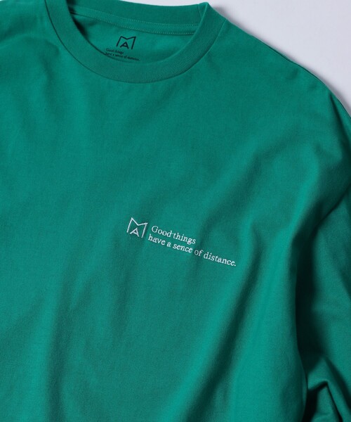 Firsthand（ファーストハンド）の「Firsthand/ファーストハンド MA by Satoshi Mizutani　8Oz Signature l/s TEE / 刺繍ロゴロングスリーブTシャツ（Tシャツ/カットソー・メンズ・ホワイト/ブラック/グリーン/ブラウン系その他/グレー・ﾌﾘ-）」の8枚目の写真