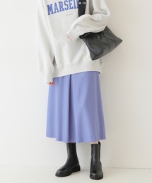 SLOBE IENA | Super100 ウォッシャブルフラノAラインスカート【手洗い可能】◆(スカート)