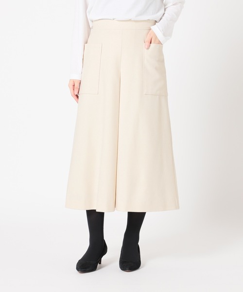 SLOBE IENA(スローブイエナ)の「Super100 ウォッシャブルフラノAラインスカート【手洗い可能】◆(スカート・レディース・ブラック/ピンク/ナチュラル/ブルー・38/36/40)」の13枚目の写真