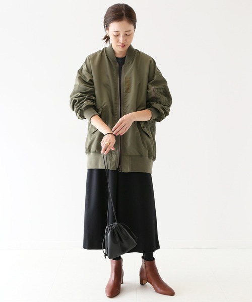 SLOBE IENA(スローブイエナ)の「Super100 ウォッシャブルフラノAラインスカート【手洗い可能】◆(スカート・レディース・ブラック/ピンク/ナチュラル/ブルー・38/36/40)」の18枚目の写真