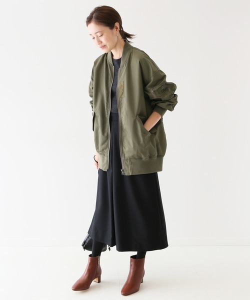 SLOBE IENA(スローブイエナ)の「Super100 ウォッシャブルフラノAラインスカート【手洗い可能】◆(スカート・レディース・ブラック/ピンク/ナチュラル/ブルー・38/36/40)」の19枚目の写真