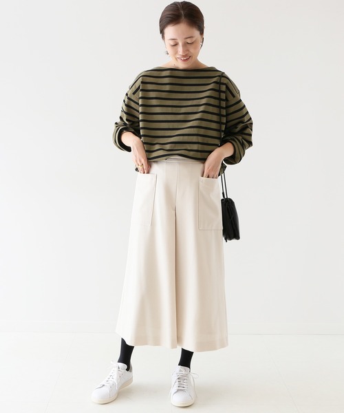 SLOBE IENA(スローブイエナ)の「Super100 ウォッシャブルフラノAラインスカート【手洗い可能】◆(スカート・レディース・ブラック/ピンク/ナチュラル/ブルー・38/36/40)」の22枚目の写真