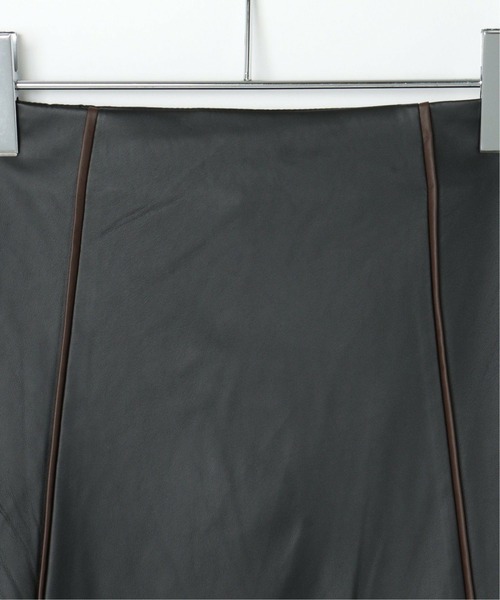 VENCEEXCHANGE（ヴァンスエクスチェンジ）の「【メディア紹介商品】合皮切り替えマーメイドスカート（スカート・レディース・ブラック/ブラウン・M）」の21枚目の写真