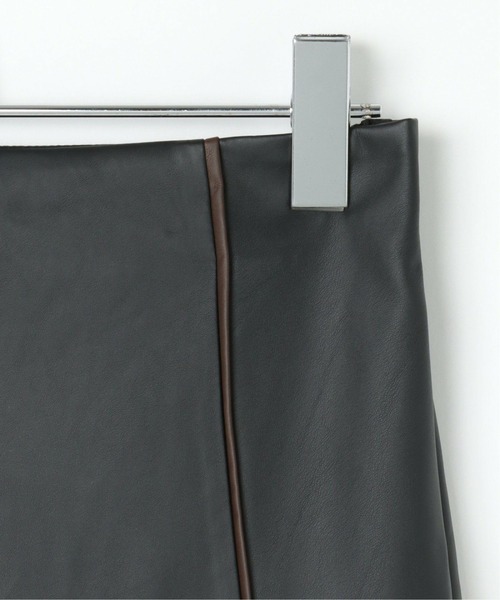 VENCEEXCHANGE（ヴァンスエクスチェンジ）の「【メディア紹介商品】合皮切り替えマーメイドスカート（スカート・レディース・ブラック/ブラウン・M）」の22枚目の写真