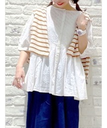 Samansa Mos2 | パッチワークレース前後着ブラウス(シャツ/ブラウス)