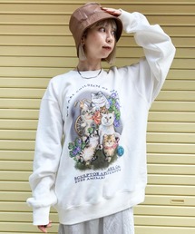 SCULPTOR | SCULPTOR Kitten Friends Sweatshirt / スカルプター キトゥン フレンズ スウェット(スウェット)