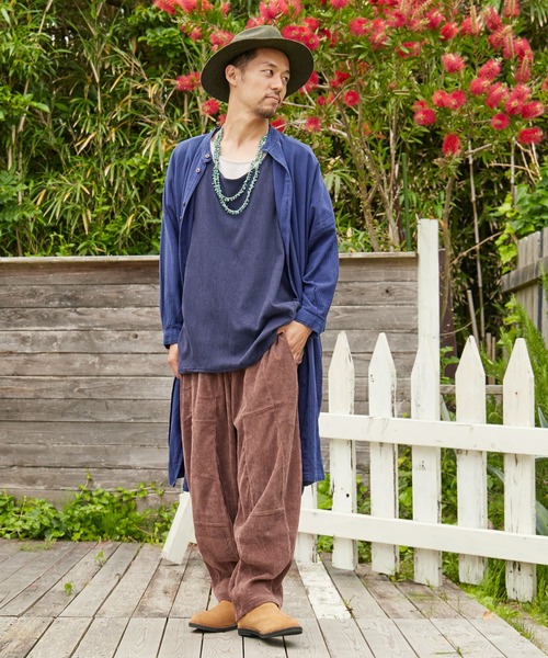 チャイハネ（チャイハネ）の「【チャイハネ】コーデュロイMEN'Sパンツ（その他パンツ・メンズ・ブラウン/ブルー/カーキ・FREE）」の18枚目の写真