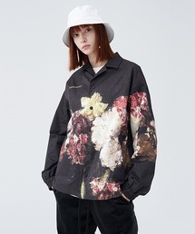 【Harsh and Cruel】Flower Print Coach Jacket HC21S37