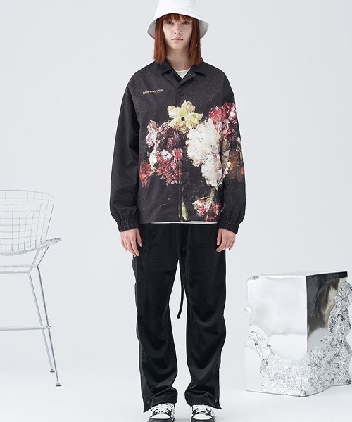 HARSH AND CRUEL(ハーシュアンドクルーエル)の「【Harsh and Cruel】Flower Print Coach Jacket HC21S37(ブルゾン・メンズ・マルチ・M/L)」の8枚目の写真