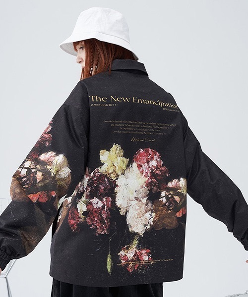HARSH AND CRUEL(ハーシュアンドクルーエル)の「【Harsh and Cruel】Flower Print Coach Jacket HC21S37(ブルゾン・メンズ・マルチ・M/L)」の4枚目の写真