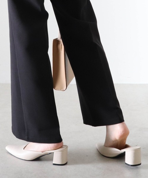 Cheek(チーク)の「ストレッチクロスベルト付パンツ(その他パンツ・レディース・ブラック/グリーン/キャメル/ピンク・SMALL/MEDIUM)」の7枚目の写真