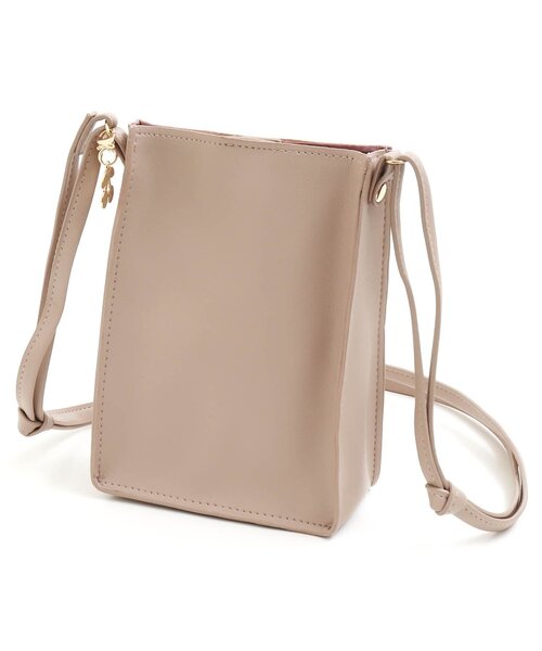 apres les cours（アプレレクール）の「スクエアポシェット（ショルダーバッグ・キッズ・ブラウン/ベージュ・FREE）」の10枚目の写真