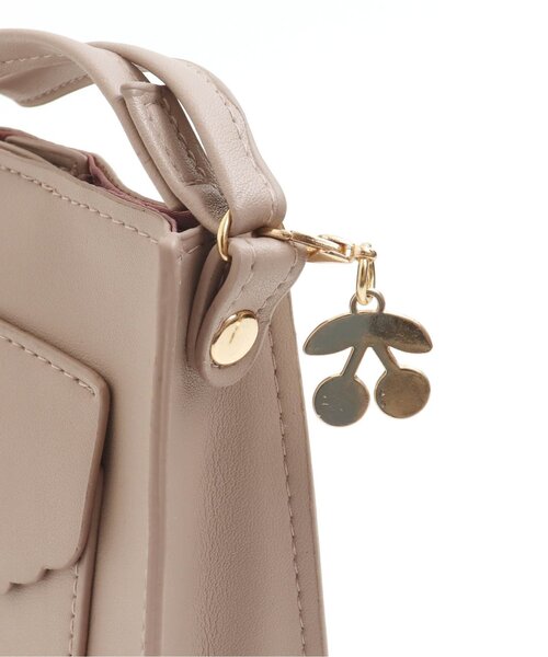 apres les cours（アプレレクール）の「スクエアポシェット（ショルダーバッグ・キッズ・ブラウン/ベージュ・FREE）」の18枚目の写真