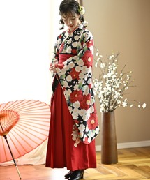 Catherine Cottage（キャサリンコテージ）の「着付け簡単! ちりめん風着物と刺繍入袴セット（着物）」