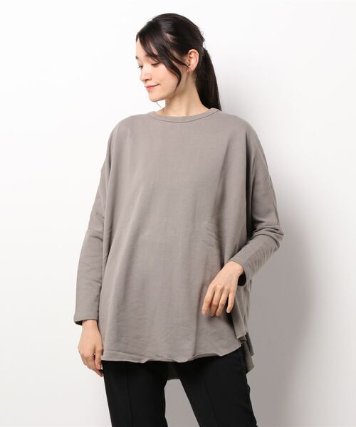JOURNAL STANDARD（ジャーナルスタンダード）の「■■■モイストウラケポンチョプルオーバー（Tシャツ/カットソー・レディース・グレー/カーキ/ブラック系その他・FREE）」の8枚目の写真