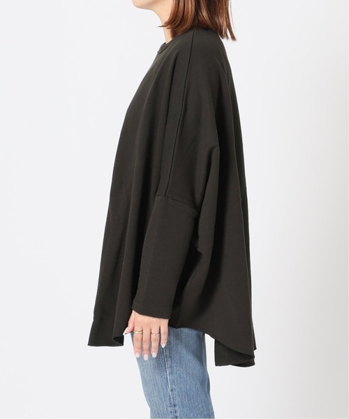 JOURNAL STANDARD（ジャーナルスタンダード）の「■■■モイストウラケポンチョプルオーバー（Tシャツ/カットソー・レディース・グレー/カーキ/ブラック系その他・FREE）」の9枚目の写真