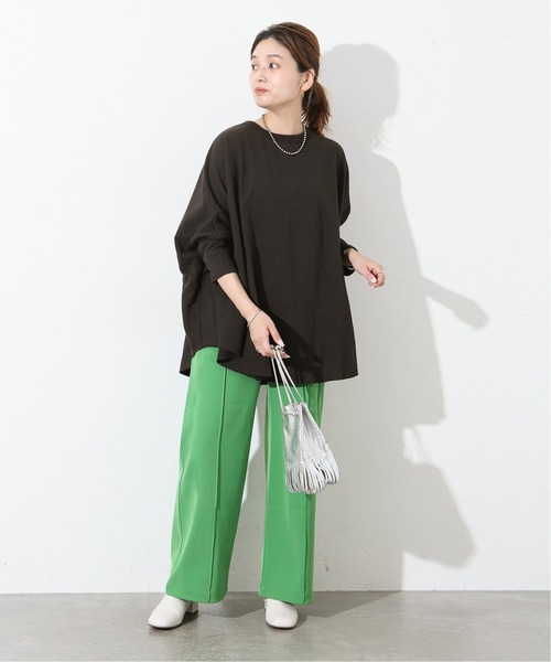 JOURNAL STANDARD（ジャーナルスタンダード）の「■■■モイストウラケポンチョプルオーバー（Tシャツ/カットソー・レディース・グレー/カーキ/ブラック系その他・FREE）」の15枚目の写真