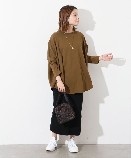 JOURNAL STANDARD（ジャーナルスタンダード）の「■■■モイストウラケポンチョプルオーバー（Tシャツ/カットソー・レディース・グレー/カーキ/ブラック系その他・FREE）」の16枚目の写真