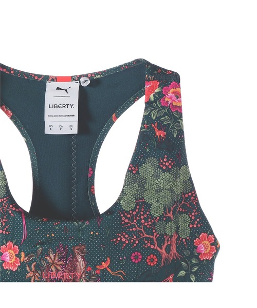 PUMA - PUMA x LIBERTY FOREVER LUXE ブラトップ Puma x Liberty Women Forever Luxe Tank green green gables