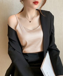 サテン」に該当するキャミソールファッション通販 - ZOZOTOWN