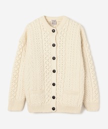 INVERALLAN | 【INVERALLAN】アランランバーカーディガン WOMEN(カーディガン/ボレロ)