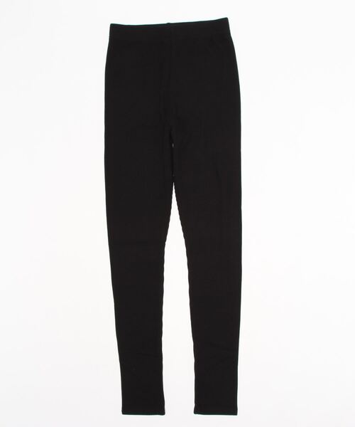 KOBE LETTUCE（コウベレタス）の「[ &HEAT ]　微起毛あったかリブカットレギンス（レギンス/スパッツ・レディース・ブラック系その他/ベージュ系その他/チャコールグレー/グレー系その他/ブラック/グレイッシュベージュ・2/1）」の17枚目の写真