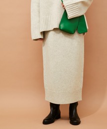 ADAM ET ROPE' | 【セットアップ対応】タスマニアウールニットスカート(スカート)