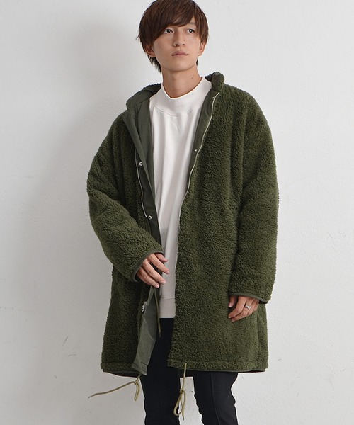 MinoriTY（マイノリティ）の「ボアリバーシブルモッズコート（モッズ