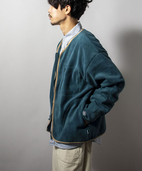 DISCUS ATHLETIC（ディスカス　アスレチック）の「【WEB限定】【DISCUS ATHLETIC】フリースジップカーディガン（カーディガン/ボレロ・メンズ・グレー/ブラック/ダークグリーン・LARGE/X-LARGE/MEDIUM）」の16枚目の写真