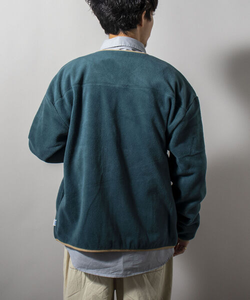 DISCUS ATHLETIC（ディスカス　アスレチック）の「【WEB限定】【DISCUS ATHLETIC】フリースジップカーディガン（カーディガン/ボレロ・メンズ・グレー/ブラック/ダークグリーン・LARGE/X-LARGE/MEDIUM）」の17枚目の写真