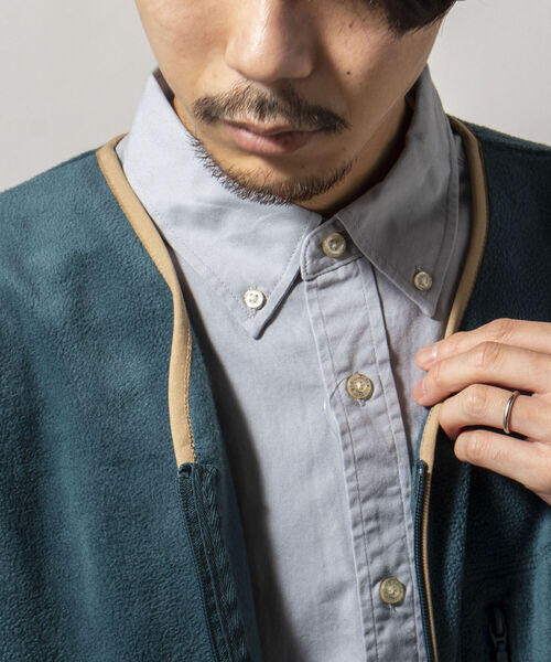 DISCUS ATHLETIC（ディスカス　アスレチック）の「【WEB限定】【DISCUS ATHLETIC】フリースジップカーディガン（カーディガン/ボレロ・メンズ・グレー/ブラック/ダークグリーン・LARGE/X-LARGE/MEDIUM）」の18枚目の写真