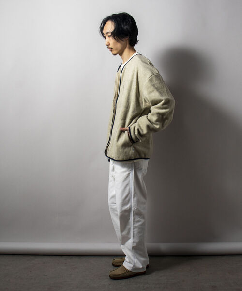 DISCUS ATHLETIC（ディスカス　アスレチック）の「【WEB限定】【DISCUS ATHLETIC】フリースジップカーディガン（カーディガン/ボレロ・メンズ・グレー/ブラック/ダークグリーン・LARGE/X-LARGE/MEDIUM）」の21枚目の写真