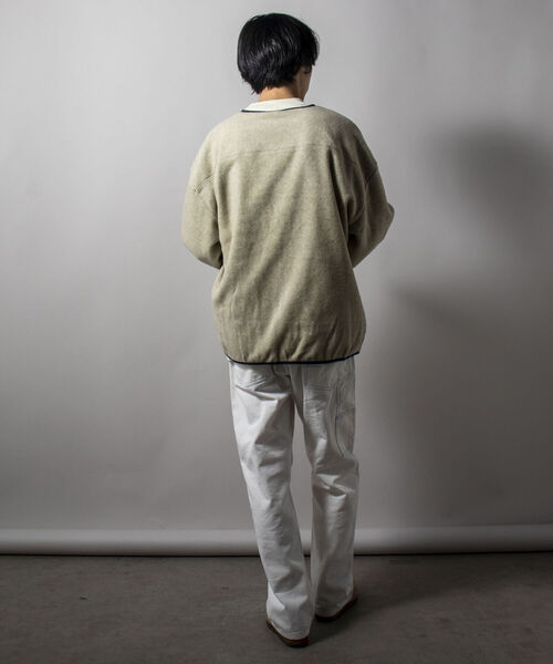 DISCUS ATHLETIC（ディスカス　アスレチック）の「【WEB限定】【DISCUS ATHLETIC】フリースジップカーディガン（カーディガン/ボレロ・メンズ・グレー/ブラック/ダークグリーン・LARGE/X-LARGE/MEDIUM）」の22枚目の写真