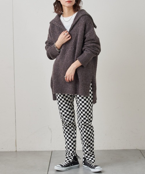 CIAOPANIC TYPY(チャオパニックティピー)の「総柄プリントスキニーパンツ(その他パンツ・レディース・ブラック/ベージュ/ブラウン/アイボリー・SMALL/MEDIUM)」の18枚目の写真