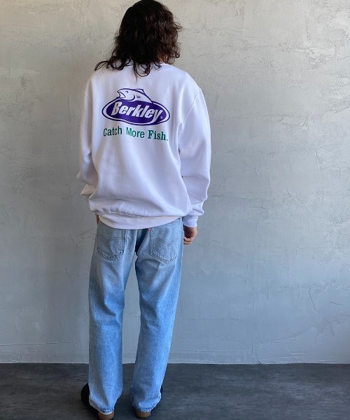 Russell Athletic（ラッセルアスレティック）の「[RUSSELL ATHLETIC/ラッセル アスレチック] BERKLEY×RUSSELL ATHLETIC 別注 オーバルロゴプリントスウェット（スウェット・レディース・ホワイト/ライトグレー・L/XL）」の18枚目の写真