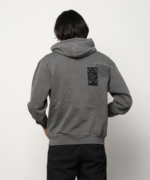 HONOR THE GIFT(オナーザギフト)の「NOMAD HOODIE(パーカー・メンズ・ブラック/グリーン/オフホワイト/ベージュ・XL/XXL/M/L/S)」の13枚目の写真