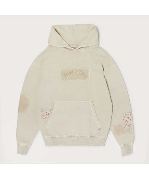 HONOR THE GIFT(オナーザギフト)の「NOMAD HOODIE(パーカー・メンズ・ブラック/グリーン/オフホワイト/ベージュ・XL/XXL/M/L/S)」の2枚目の写真