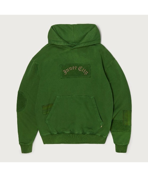 HONOR THE GIFT(オナーザギフト)の「NOMAD HOODIE(パーカー・メンズ・ブラック/グリーン/オフホワイト/ベージュ・XL/XXL/M/L/S)」の4枚目の写真