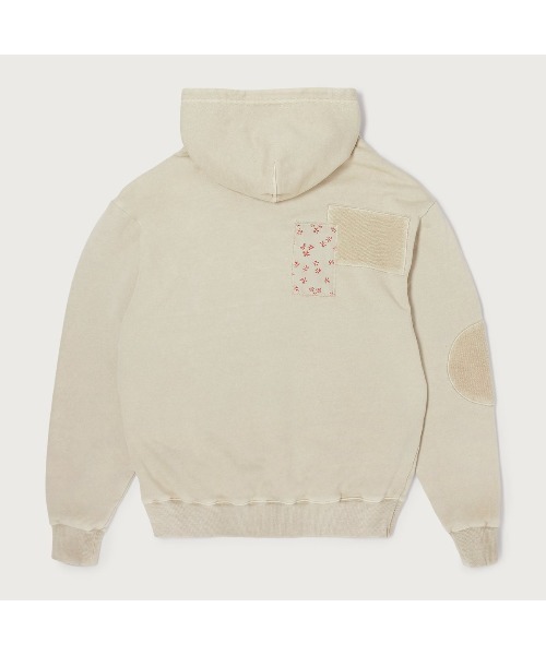 HONOR THE GIFT(オナーザギフト)の「NOMAD HOODIE(パーカー・メンズ・ブラック/グリーン/オフホワイト/ベージュ・XL/XXL/M/L/S)」の5枚目の写真