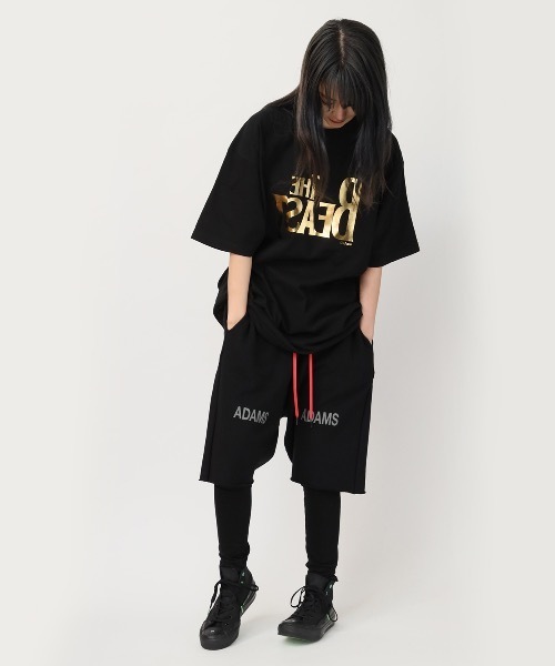 RADIO EVA(ラヂオエヴァ)の「RADIO EVA 714 ADAMS Saruel Sweat Short Pants(その他パンツ・メンズ・ブラック/グレー・FREE)」の11枚目の写真