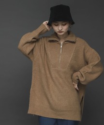 SENSE OF PLACE by URBAN RESEARCH | ストレッチアルパカハーフZIPセーター(ニット/セーター)