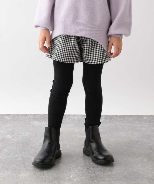 GLOBAL WORK（グローバルワーク）の「【キッズ】イージーケア／チェックショーツ/254763（その他パンツ・キッズ・ダークブラウン/その他・110cm/100cm/120cm/130cm/140cm/150cm/160cm）」の2枚目の写真