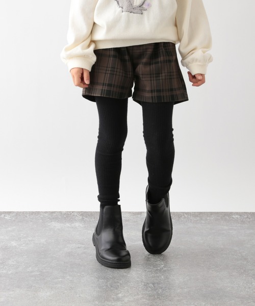 GLOBAL WORK（グローバルワーク）の「【キッズ】イージーケア／チェックショーツ/254763（その他パンツ・キッズ・ダークブラウン/その他・110cm/100cm/120cm/130cm/140cm/150cm/160cm）」の7枚目の写真