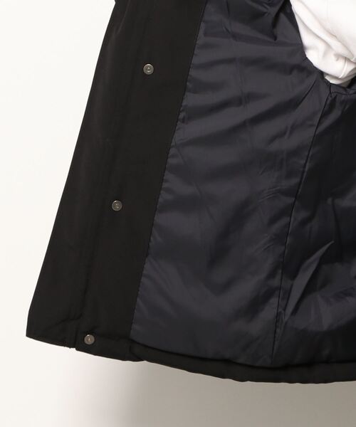 DANTON（ダントン）の「＃※【DANTON/ダントン】FAKE FUR HOODED DOWN JK/フェイクファーフードダウンジャケット（ダウンジャケット/コート・レディース・グレー/ブラック・SMALL/MEDIUM）」の5枚目の写真