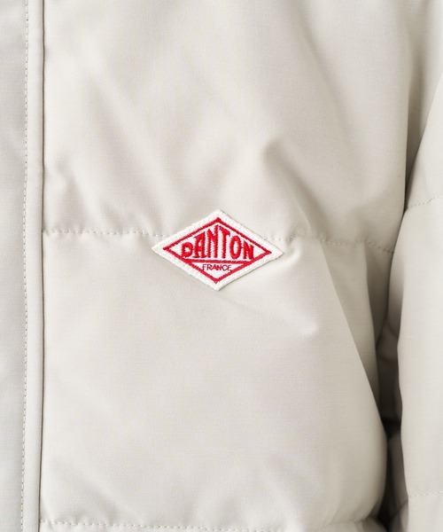 DANTON（ダントン）の「＃※【DANTON/ダントン】FAKE FUR HOODED DOWN JK/フェイクファーフードダウンジャケット（ダウンジャケット/コート・レディース・グレー/ブラック・SMALL/MEDIUM）」の14枚目の写真